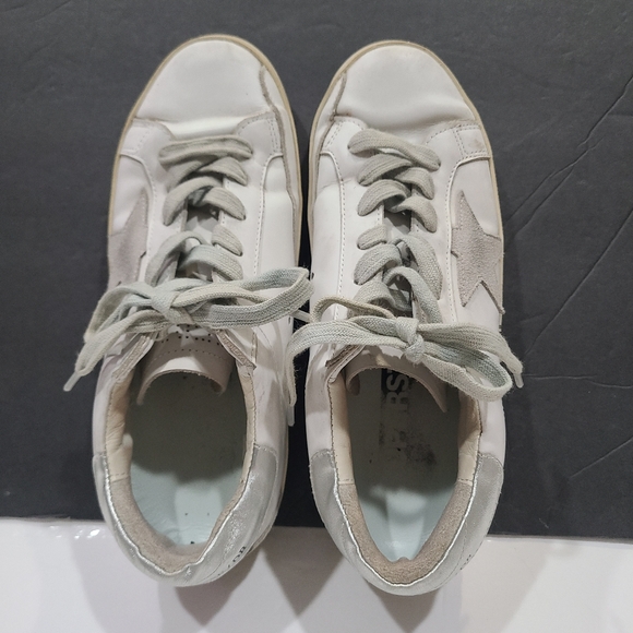 Golden Goose Shoes - Golden Goose DB Super Star White and Gray Sneakers Sz.37